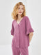 V-Neck Women's Pajamas Set